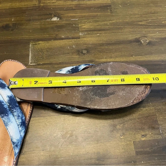 Madewell Puffy-Strap Sandals In Tie Dye Print Canvas - Picture 10 of 10